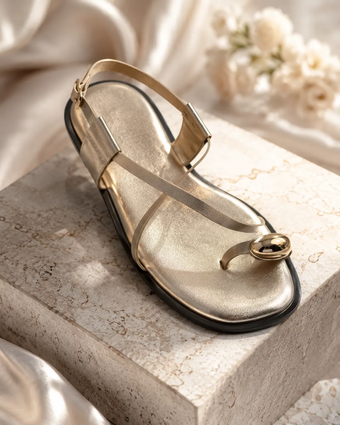 SANDALIA BELLES ORO